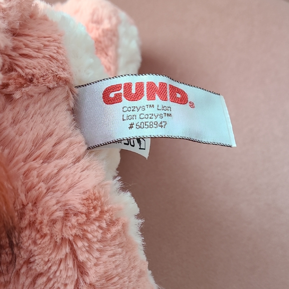 GUND Cozys Cow & Cozys Lion - Picture 3 of 7